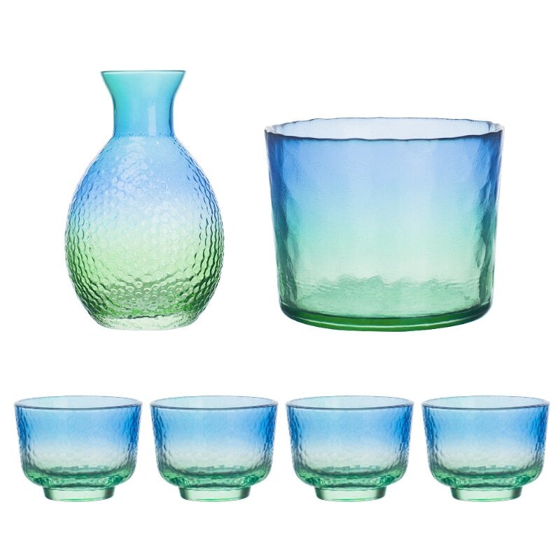 ガラス酒器セット｜父の日のプレゼント・冷酒器/燗酒器・透明・ミニグラス・酒器・おしゃれ・上品|undefined