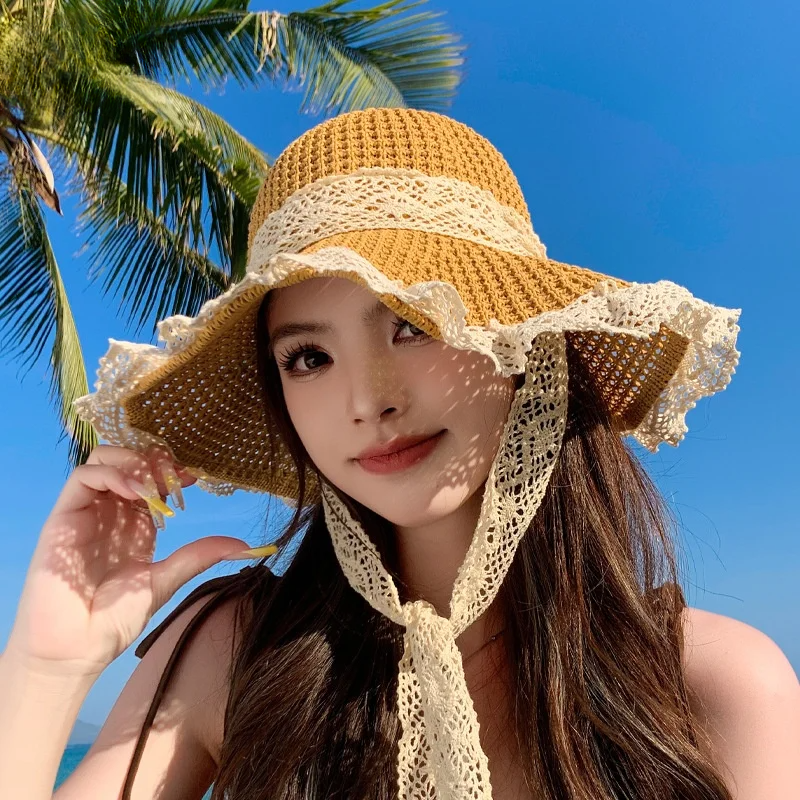 日よけ止め帽子｜かわいい・海辺・レディース・カジュアル・夏用・UVカット|undefined