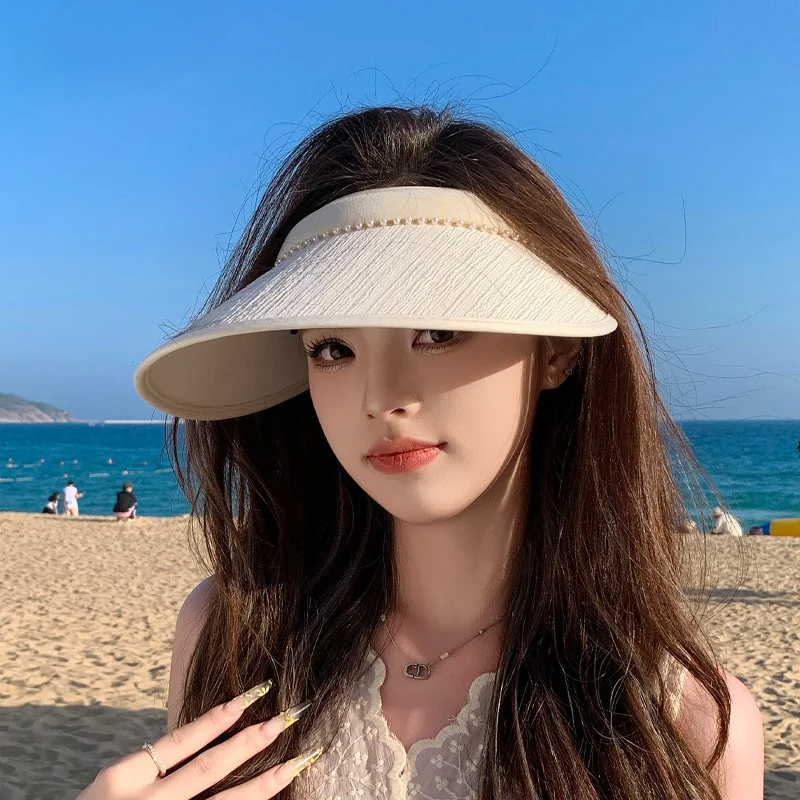 日焼け止め帽子｜女性用・アウトドア・サンハット・韓国スタイル・空のトップデザイン・小顔効果・多用途・UV保護|undefined