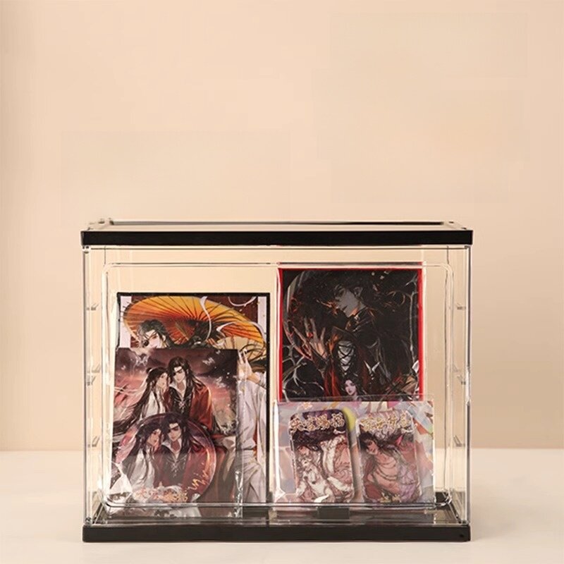 バッジ収納ケース｜アクリル製・透明・フィギュア展示棚・人形/ドール収納・コレクションに・おしゃれ・見やすい|undefined