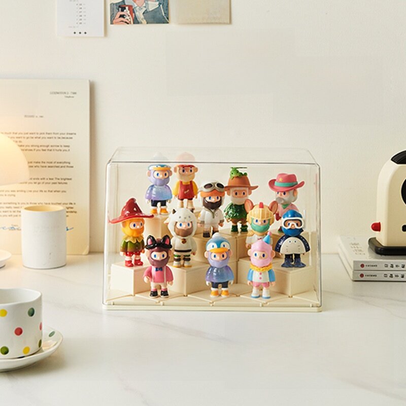 フィギュアケース｜DIY可能・コレクションケース・積み重ね可能・人形収納・ほこり防止・ディスプレイケース・かわいい・おしゃれ・整理整頓|undefined
