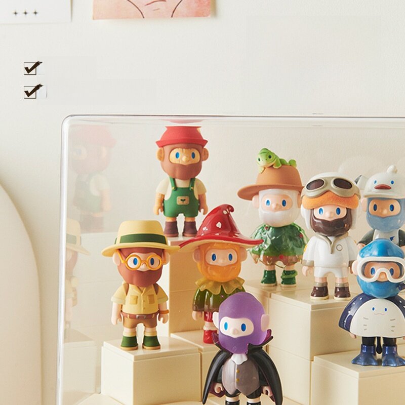 フィギュアケース｜DIY可能・コレクションケース・積み重ね可能・人形収納・ほこり防止・ディスプレイケース・かわいい・おしゃれ・整理整頓|undefined