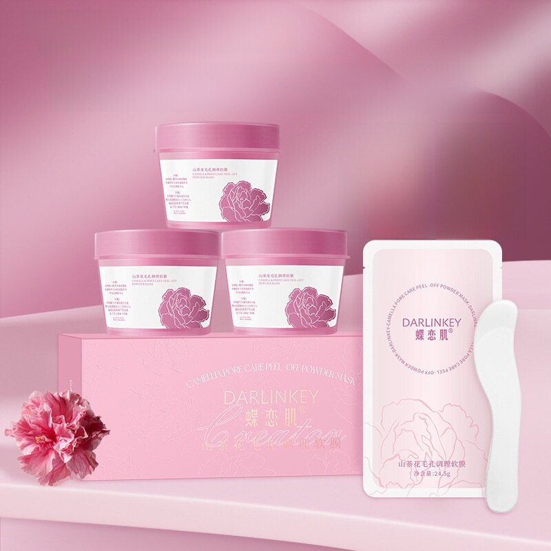DARLINKRY ソフトパックマスク｜山茶花エキス配合・塗るパック・毛穴ケア・肌荒れケア・しっとり・つるつる肌へ|undefined