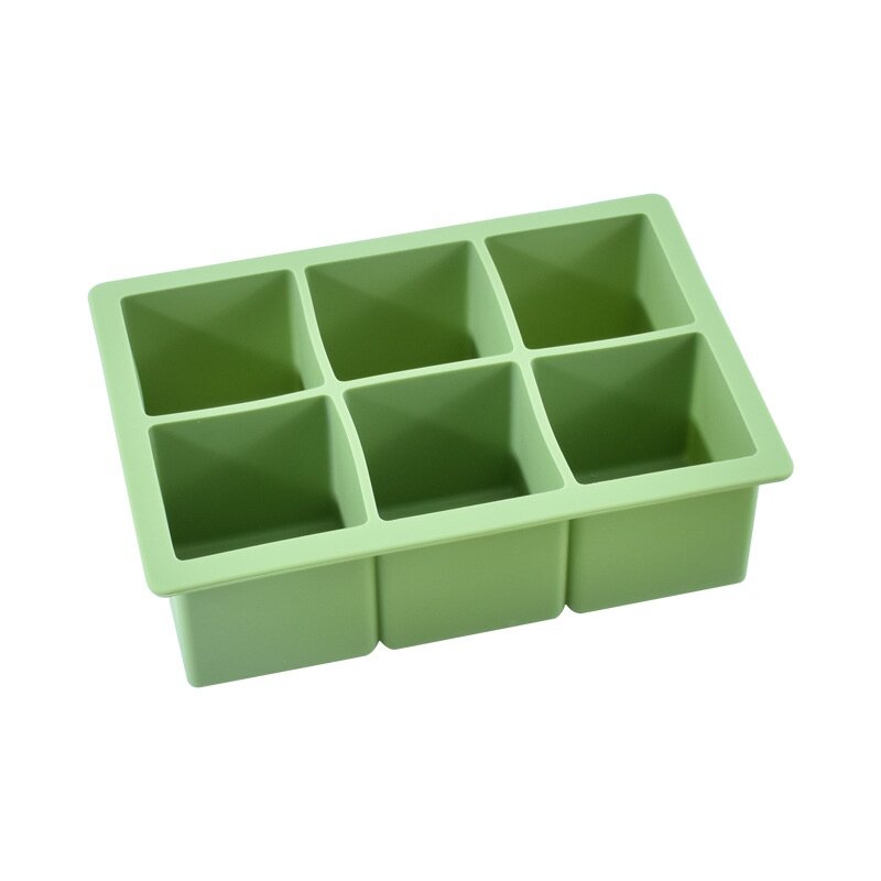 6穴製氷皿｜シリコン製・蓋付き・食品グレード・自家製DIY・匂い移り防止・大容量|undefined