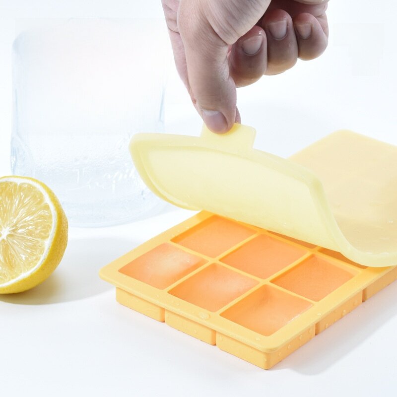 15個取り製氷皿｜シリコン製・蓋付き・取り出しやすい・家庭用・食品グレード|undefined