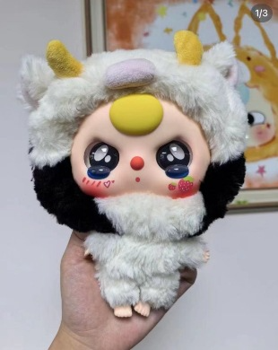 babythree 大きさ確認用 400%、100%、80% BABY THREE 】400%第二世代シリーズ・ブラインドボックス・おもちゃ