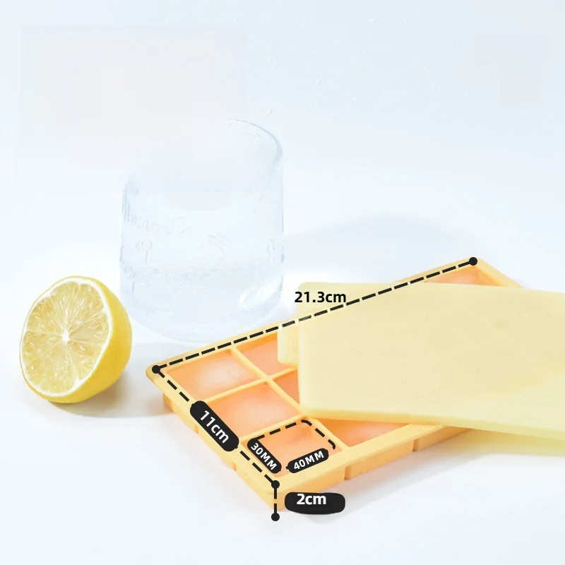 15個取り製氷皿｜シリコン製・蓋付き・取り出しやすい・家庭用・食品グレード|undefined