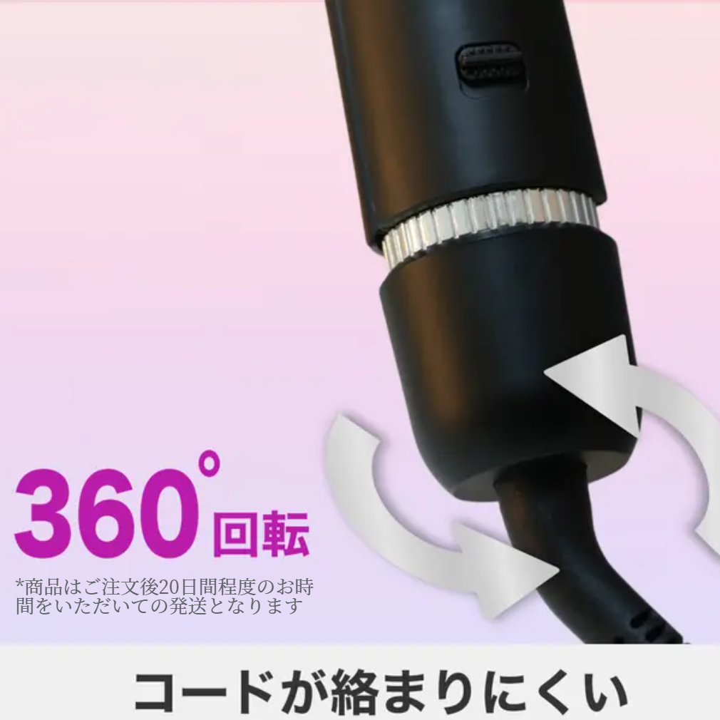 MIXCOLOR ウェーブヘアアイロン｜カール・巻き髪・1本で4つのウェーブサイズ・冷風＆マイナスイオン・使いやすさ・プロ級スタイル|undefined