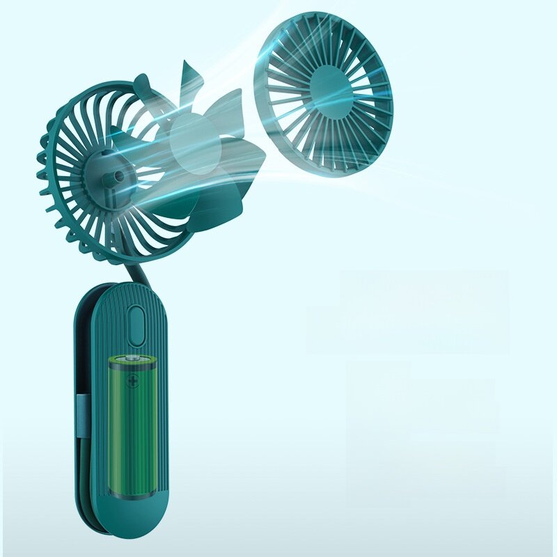 首かけ扇風機｜充電式・折り畳み式・ミニ・携帯式・USB扇風機・ハンディファン・ギフト|undefined
