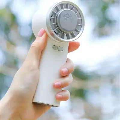 ハンディファン｜USB充電式・携帯扇風機・卓上扇風機・ミニ扇風機・冷感・涼しい・持ち運び便利・小型・スマホスタンド