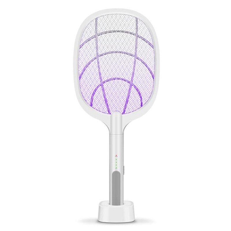 電撃殺虫ラケット｜USB充電式・リチウム電池・家庭用・蚊・ハエ・駆除・2way|undefined
