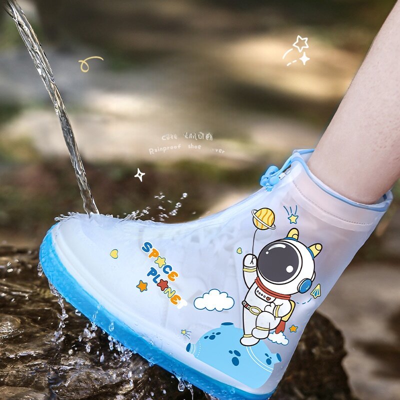 子供用レインシューズカバー ・男の子と女の子用 ・防水・滑り止め・雨の日・厚手|undefined
