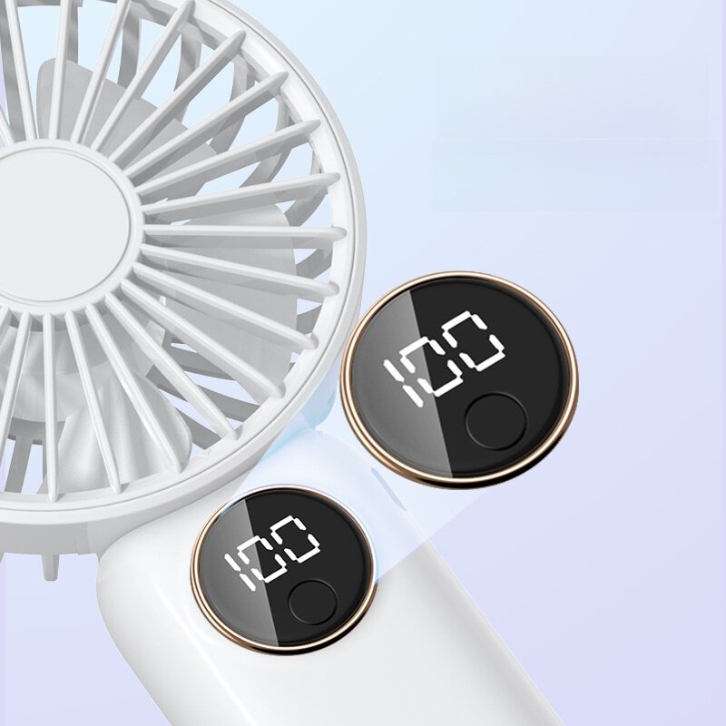 携帯扇風機｜USB充電式・小型・デジタル表示・オフィス・学生・ギフト・ミニ・便利|undefined