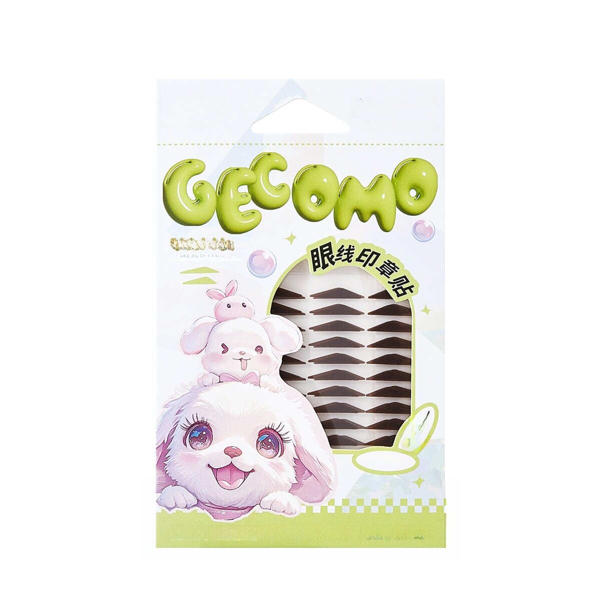 GECOMO アイライナーシール｜初心者向け・防水・防汗・腫れぼったいまぶたOK・理想のアイライン・ワンタッチ|undefined