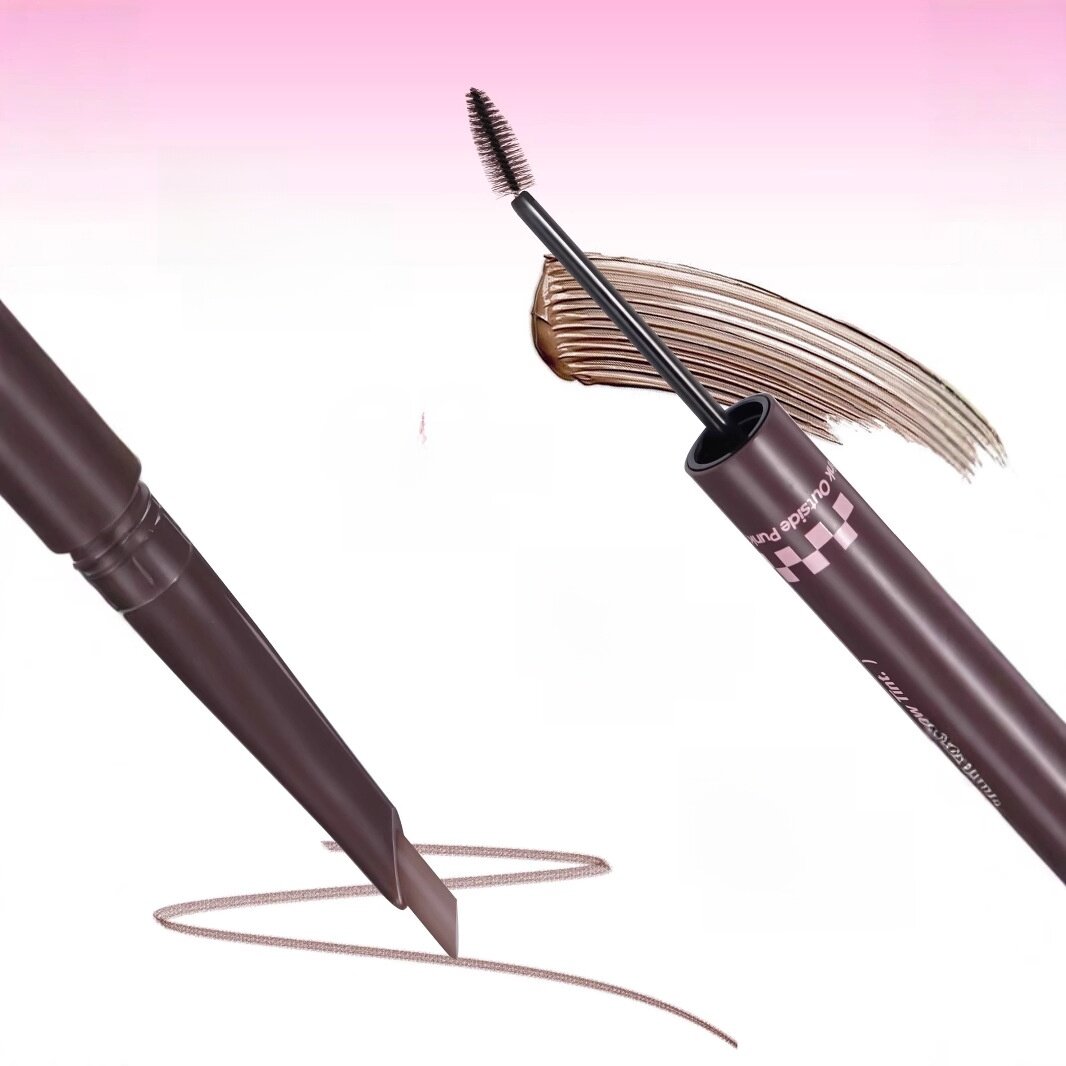 PINKPUNK ダブルエンド 眉マスカラ｜眉毛ティント・自然な発色・落ちにくい・ふんわり眉・立体感・持続力|undefined