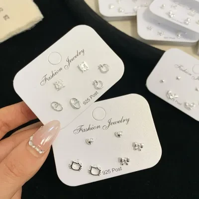 ミニピアス｜かわいい・シルバー925・セット・つけっぱなしOK・シンプル・普段使い・おしゃれ