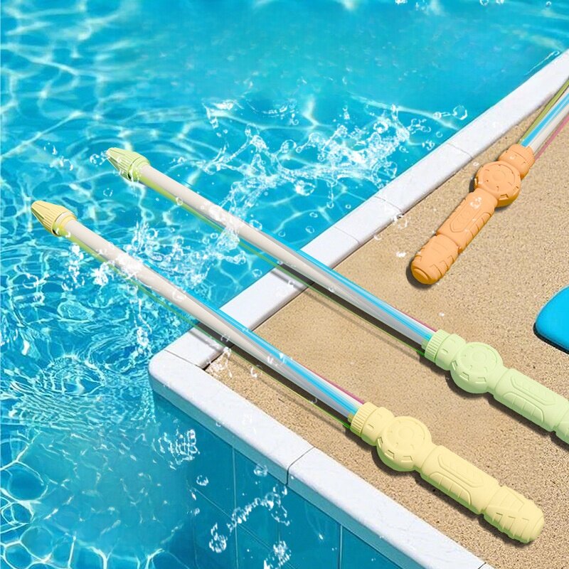 水鉄砲｜ランダムカラー・子供用・おもちゃ・夏用・プール・水遊び・プッシュ式・強力・盛り上がる|undefined