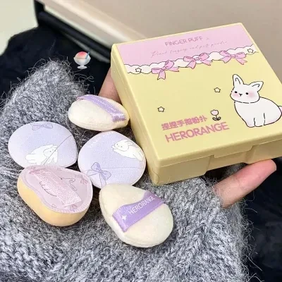HERORANGE パフ｜化粧・ファンデーションパフ・携帯用・メイクアップ・しっとり・さらさら・もちもち