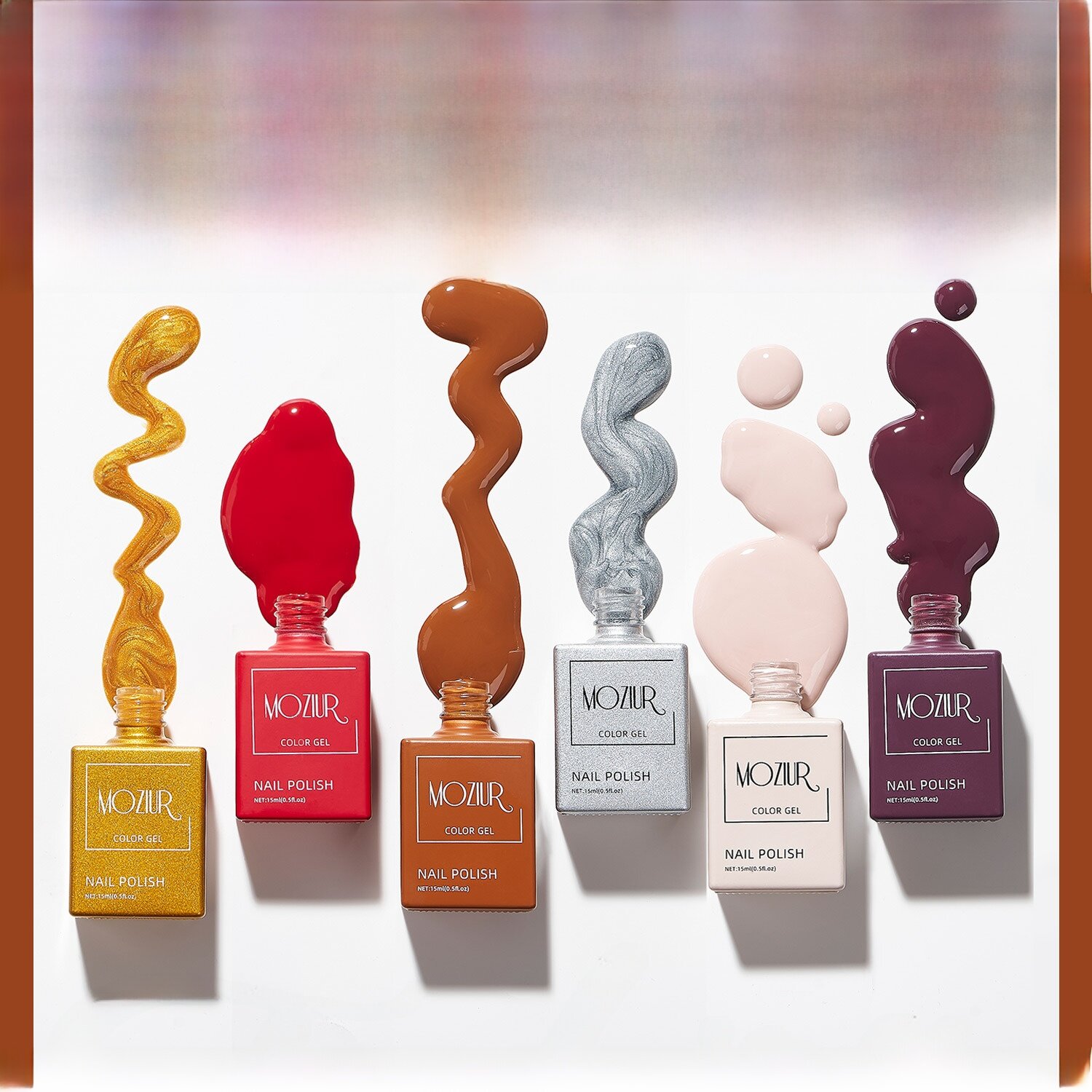 MOZIUR 彩瓶ジェルネイル｜コ-ダン・UV/LED対応・サロン向け・15ml・発色が良い・高品質・お得なセット|undefined