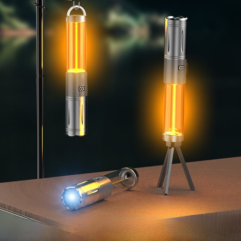 キャンプライト｜LED・USB充電式・アウトドア・防水・テントライト・多機能・懐中電灯・雰囲気作り|undefined