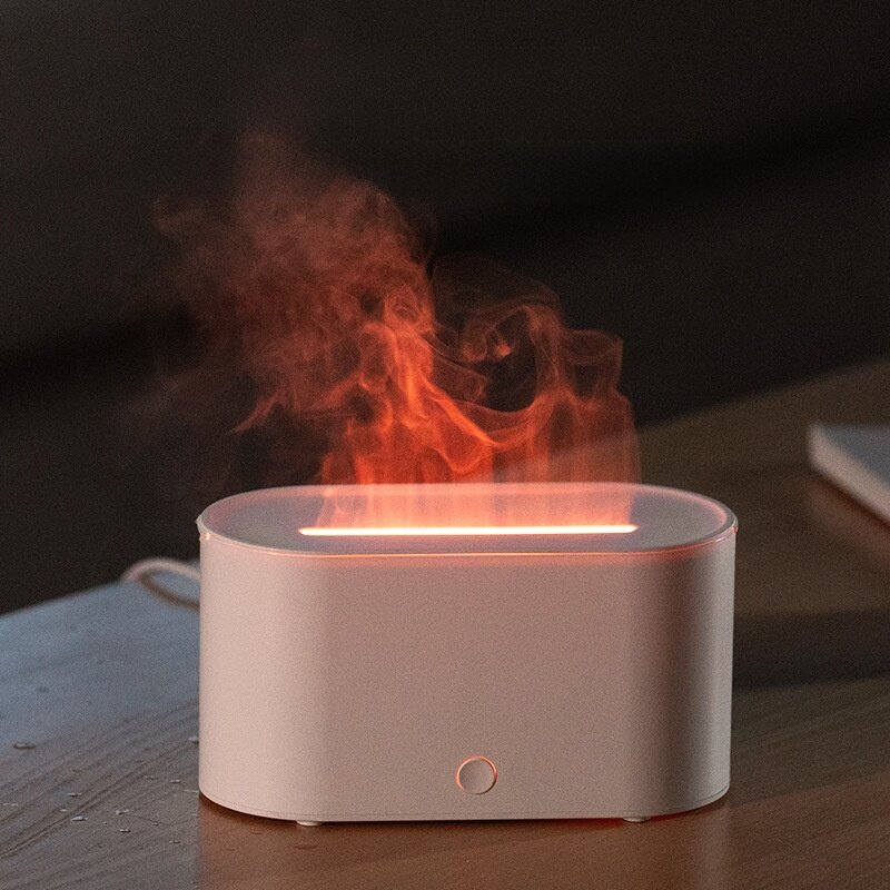 アロマディフューザー｜ミニ加湿器・USB充電式・卓上加湿器・LEDライト・七色ライト・癒し・おしゃれ|undefined