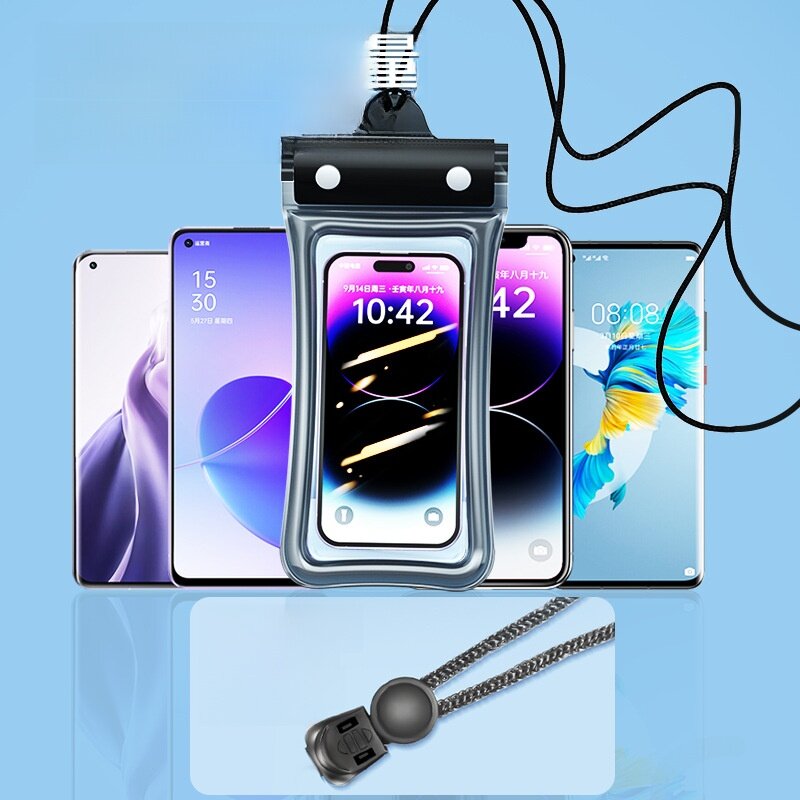 スマホ防水バッグ｜スタックエアバッグ・密封バッグ・保護・カバー・タッチスクリーン・ダイビング|undefined