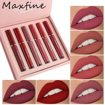 MAXFINE 口紅セット｜マット・落ちにくい・コップにつかない・リップグロス