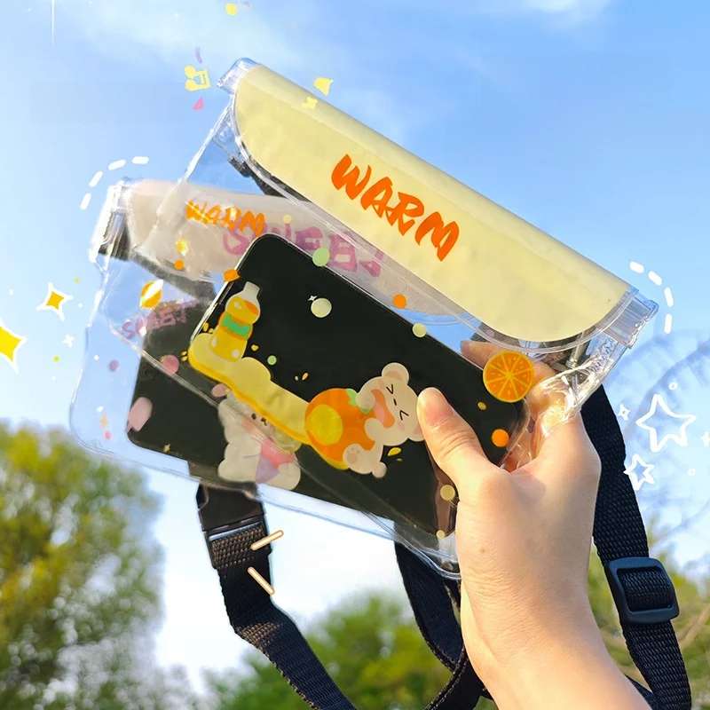 スマホ防水ケース｜調節可能ウエストベルト付き・タッチ操作可能・アウトドア・海辺・スイミング・潜水・透明・スマホ保護ウエストバッグ|undefined