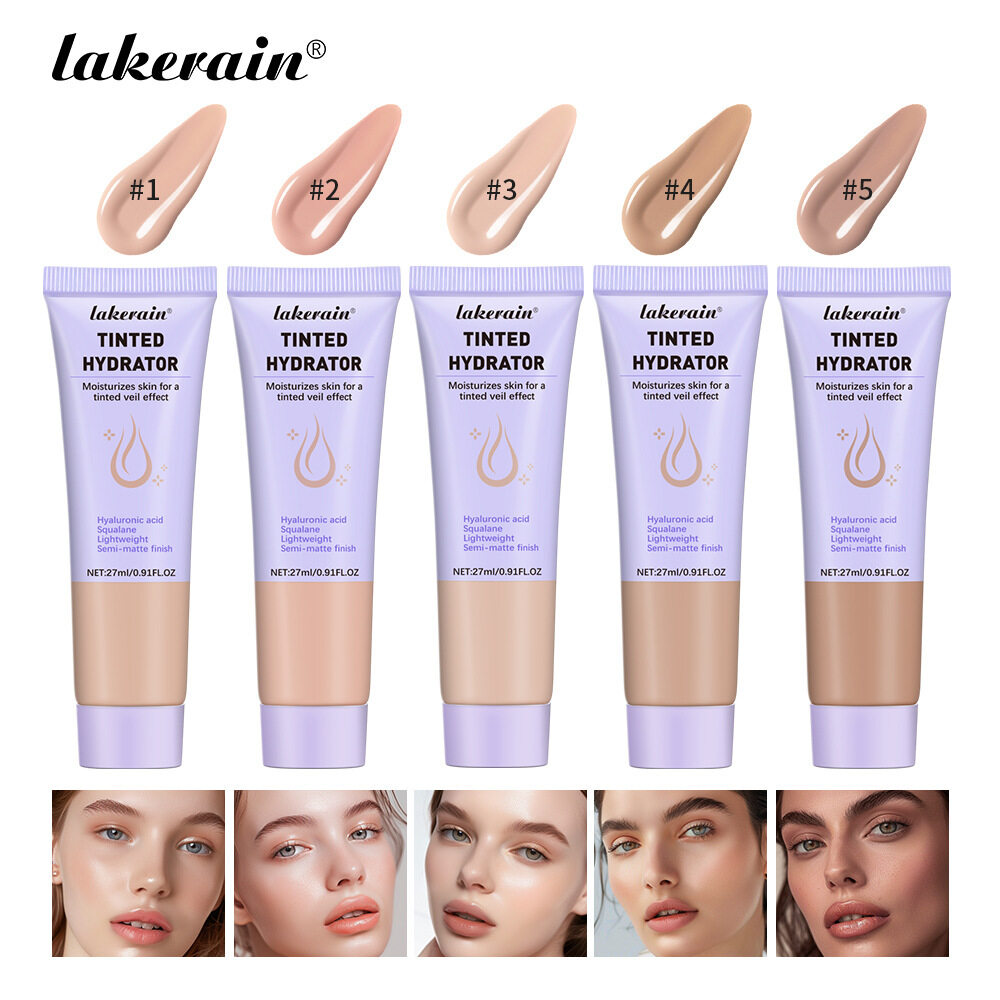Lakerain ティンテッド ハイドレーター｜保湿クリーム・自然な仕上がり・潤い・肌色補正・しっとり・化粧下地・茶色い肌色にぴったり|undefined