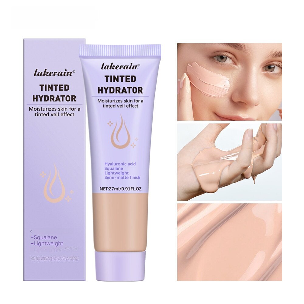 Lakerain ティンテッド ハイドレーター｜保湿クリーム・自然な仕上がり・潤い・肌色補正・しっとり・化粧下地・茶色い肌色にぴったり|undefined