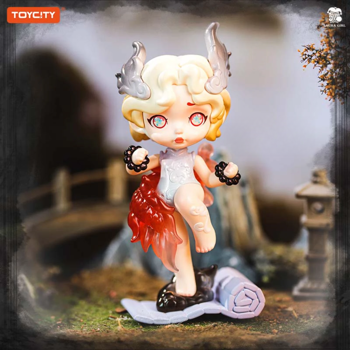 TOYCITY】LAURAシリーズ・フィギュア・置き物・神秘的な雰囲気・美しい