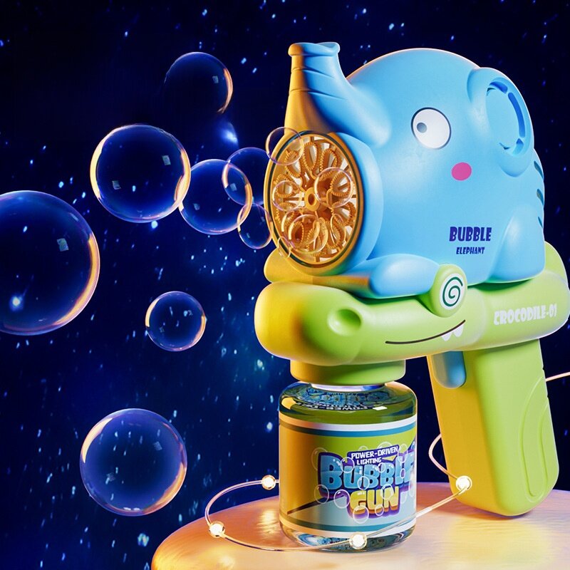 電動式シャボン玉製造機｜カピバラ・バブルガン・子供向け・おもちゃ・可愛い|undefined