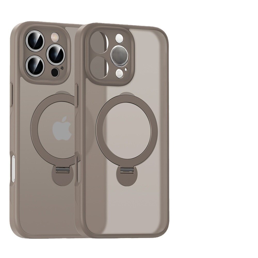 スマホケース｜iPhoneシリーズ・磨砂・16promax・回転式・隠しスタンド・磁気吸着・ファッション|undefined