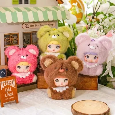 【Nommi】米宝4代目マスコット・バッグチャーム・かわいい・ふわふわ・プレゼント・お土産・おしゃれ・置き物