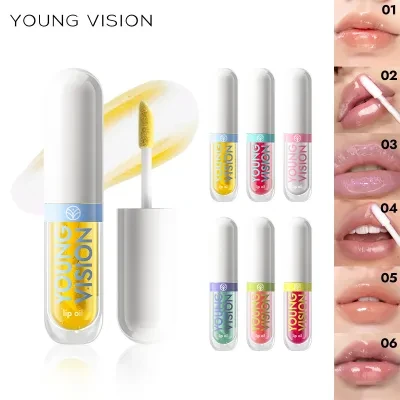 Stylish YOUNG VISION リップオイル｜カラーリップ・6色展開・果物風味・多幸感カラー・夏メイク