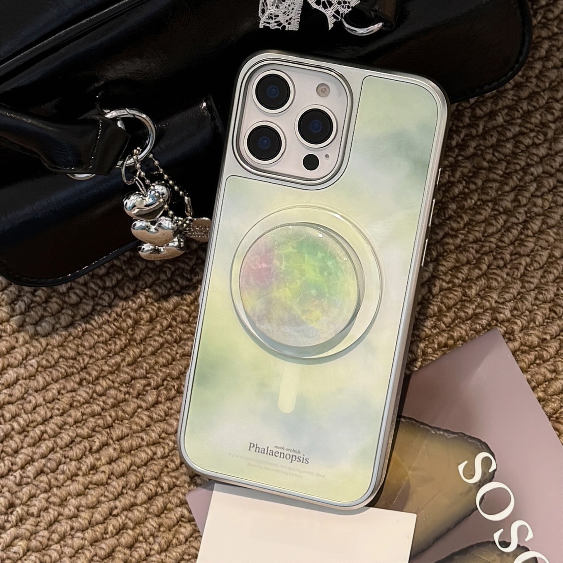 スマホケース｜iPhoneシリーズ・メッキ・磁気スタンド付き・カジュアル・落下防止・おしゃれ・スタイリッシュ|undefined
