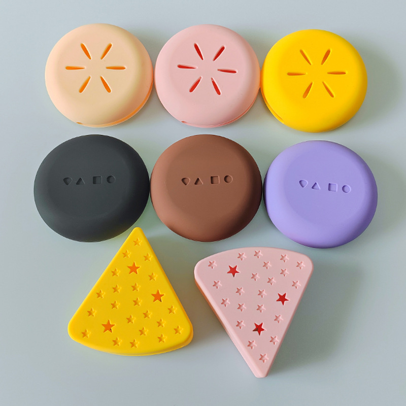 パフ収納ケース｜化粧スポンジ シリコンカバー・メイク用パフ・収納袋・まとめ買い・コスメ収納・持ち運びやすい|undefined
