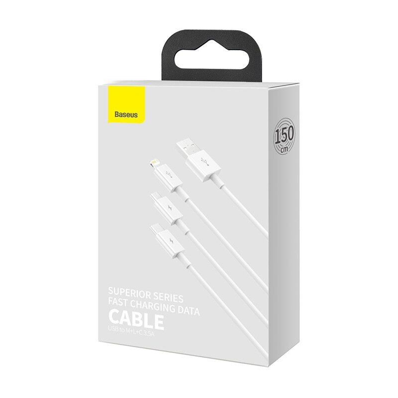 充電ケーブル｜Type-C・Micro USB・ライトニング・3in1・急速充電・3.5A・Android対応・まとめ買い|undefined