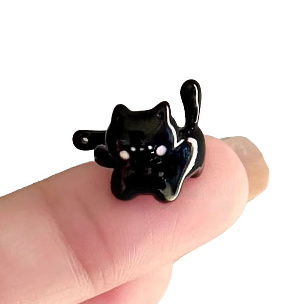 耳クリップ｜猫耳デザイン・イヤリング・個性的・耳に挟むタイプ・おしゃれ・大人可愛い|undefined