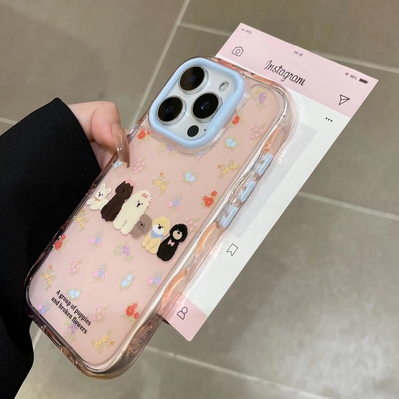 スマホケース｜マカロンカラー・DIY・iPhone/HUAWEI・ツートンカラー・ポップ・おしゃれ|undefined