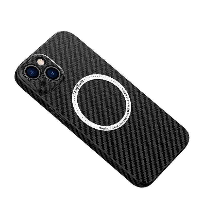iPhone 16 Pro Max ケース・ワイヤレス充電対応・全包囲レンズ保護・PC素材・炭素繊維柄・スマホケース・保護カバー|undefined