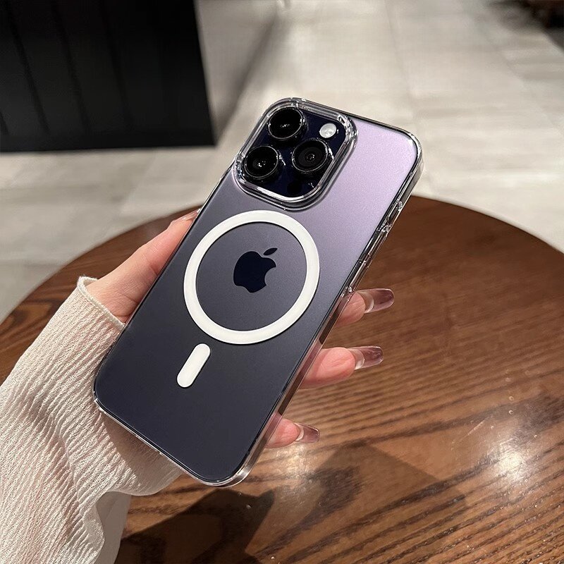 iPhone用ケース｜クリア・黄ばみ防止・ MagSafe 対応・超薄型PC・全面保護・耐衝撃|undefined