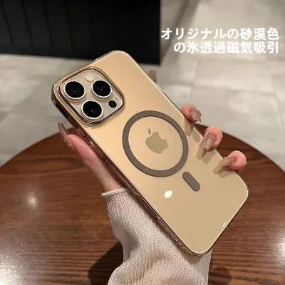 iPhone用ケース｜クリア・黄ばみ防止・ MagSafe 対応・超薄型PC・全面保護・耐衝撃