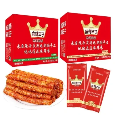 7live-jp-food スパイシープリンス 18 グラムインターネットセレブスナック卸売スパイシーストリップグルテンカジュアルスナックスナックスパイシーフード