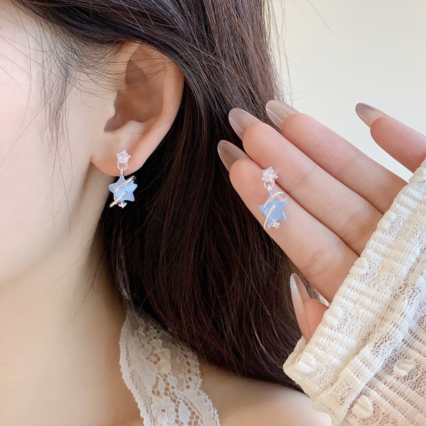 ピアス｜シルバー925・小ぶり・夏用・海モチーフ・星モチーフ・高見え・大人可愛い・万能・レディース|undefined
