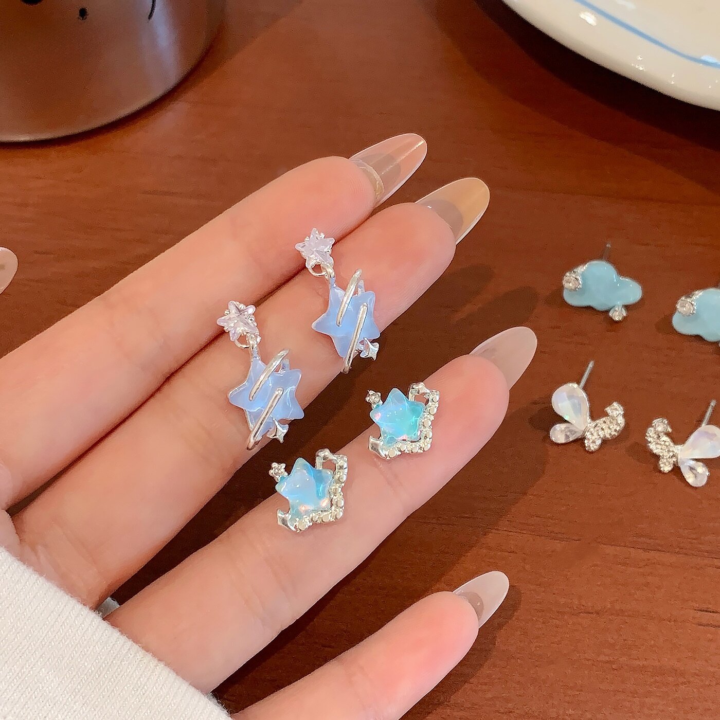 ピアス｜シルバー925・小ぶり・夏用・海モチーフ・星モチーフ・高見え・大人可愛い・万能・レディース|undefined