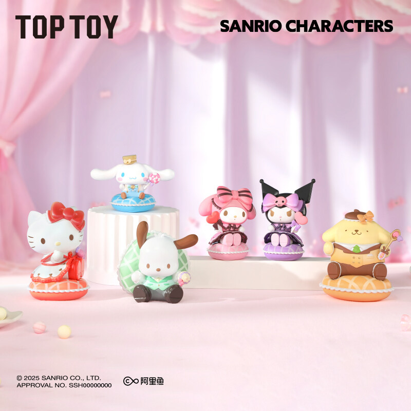 【TOPTOY】サンリオ家族・キャンディシリーズ・フィギュア・ブラインドボックス・置き物・クロミ・プレゼント・可愛い・癒し・Sanrio・サンリオ・さんりお・キティちゃん・シナモロール・クロミちゃん・ポムポムプリン・マイメロディ・ポチャッコ|undefined
