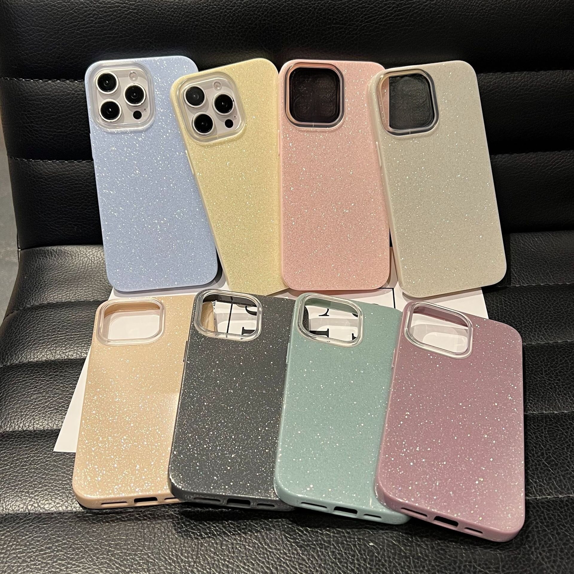 サムスンのスマホケース｜TPU・光沢・ラメ入り・無地・耐衝撃・キラキラ・おしゃれ・かわいい|undefined