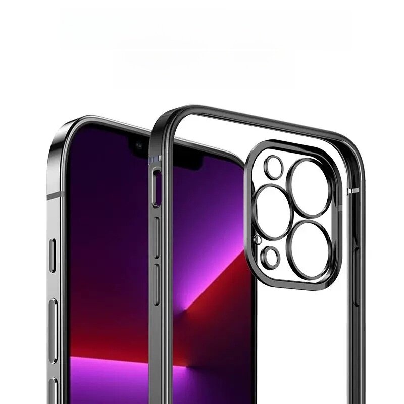 スマホケース｜S25Ultra対応・TPUソフトケース・クリア・薄型・メッキ加工・A22にも対応・精密設計・保護ケース|undefined