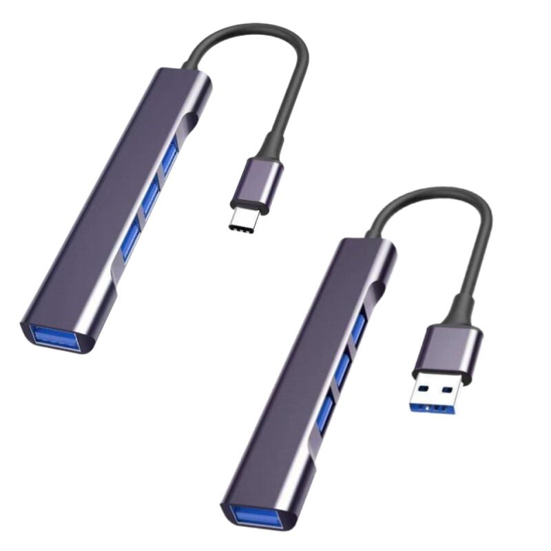 USB3.0多機能ハブ｜Type-Cポート拡張・4in1設計｜高速データ転送・ノートPC周辺機器接続に最適|undefined